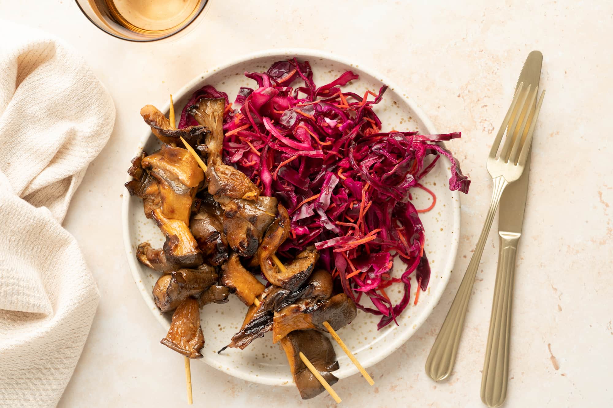 Oesterzwammen kwekerij van Lieshout-bbq-spiesjes